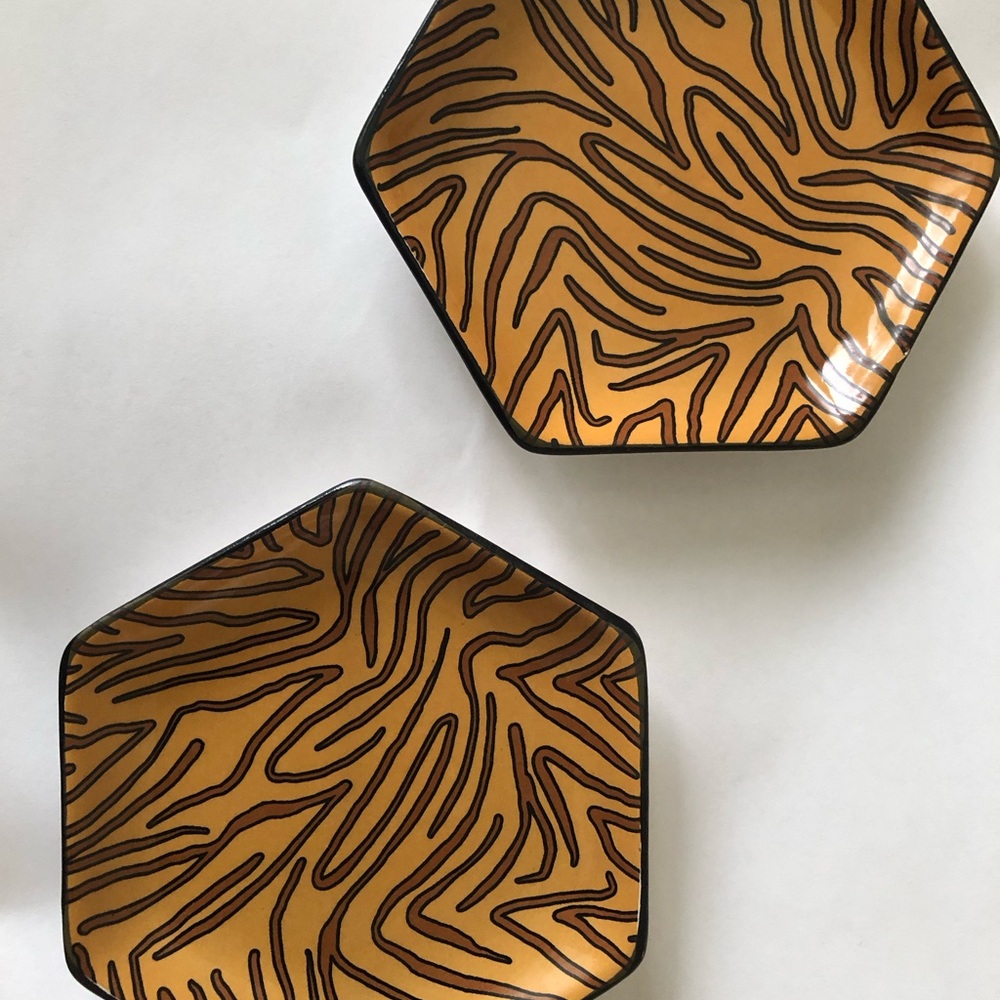 Decorative coasters or trinkets dish